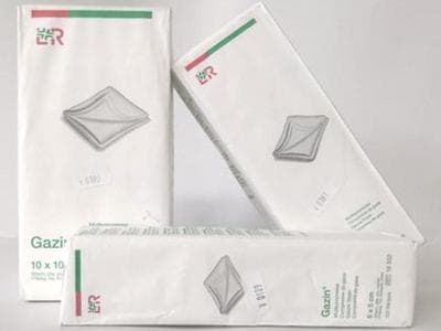 Mullkompressen 5 x 5 cm 8-fach Packung 100 Stück