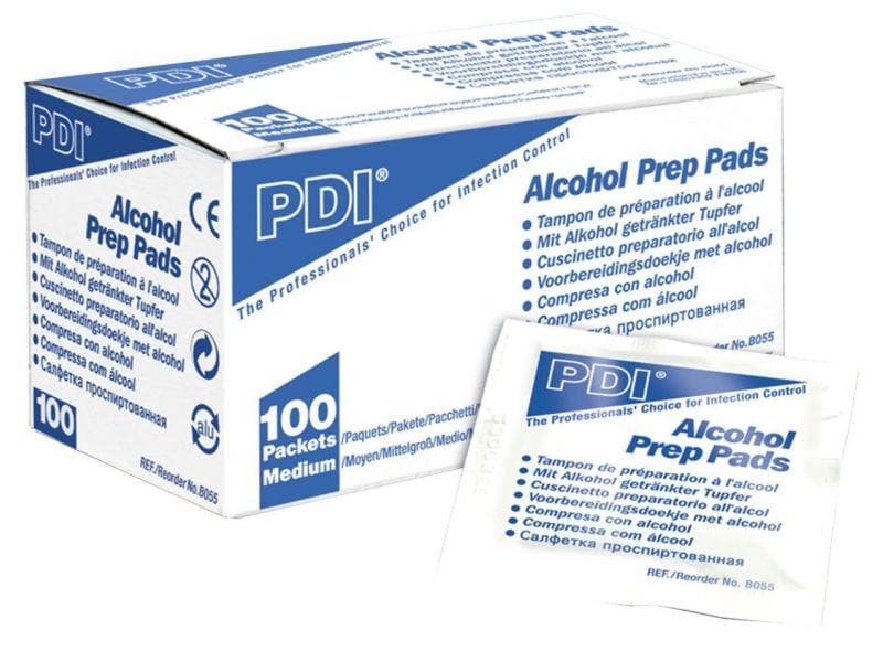 Alkoholtupfer einzeln verpackt 100 Stück