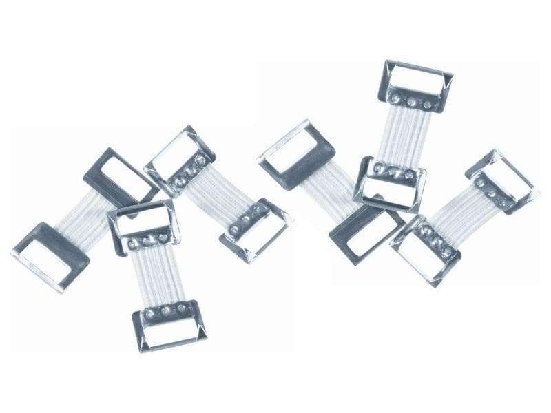 Verbandklammern elastisch weiß