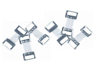 Verbandklammern elastisch weiß