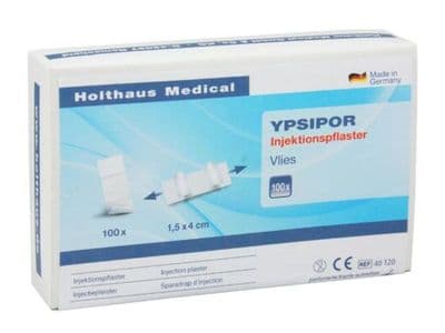 YPSIPOR Injektionspflaster 1.5 x 4 cm Packung 100 Stück