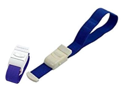 Venenstauer blau mit Clip