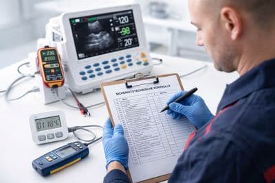 Sicherheitstechnische Kontrolle inklusive Arbeitszeit ohne Material