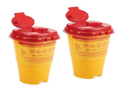 Entsorgungsbox groß 1.5 Liter für Kanülen